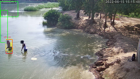 AI智能安防系统|户外监控摄像头|室外报警监控摄像头|河道监控 