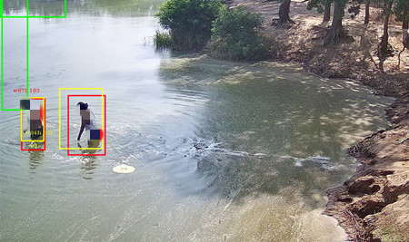 AI视频联网报警系统，助力水域安全监管