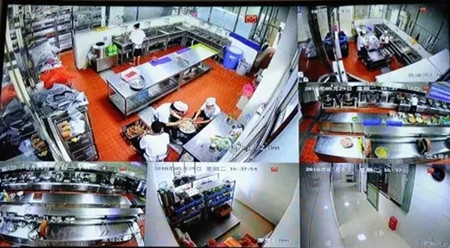 学校食堂安装高清监控摄像头，不仅为了监控更是为了舌尖上的安全