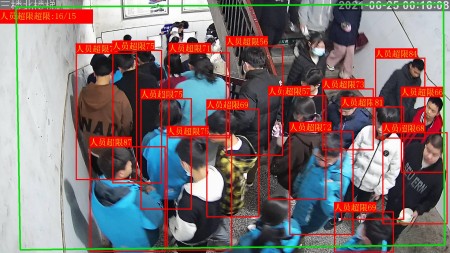 AI视频监控|校园监控|校园安防|摔倒识别算法|人员超限识别算法 